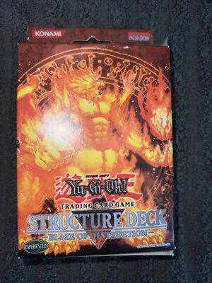 Yu-Gi-Oh! Japanese Blaze of Destruction Structure Deck - 2005 NEW Factory Sealed-image