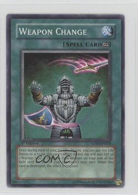 2007 Yu-Gi-Oh! Machine Re-Volt Structure Deck 1st Edition Weapon Change 2i2-image