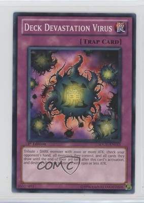 2011 Yu-Gi-Oh! Gates of the Underworld 1st Edition Deck Devastation Virus ds6-image