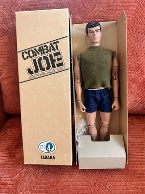 1980’s Takara Combat Joe from Japan HTF Asian face for Godzilla Costume-image