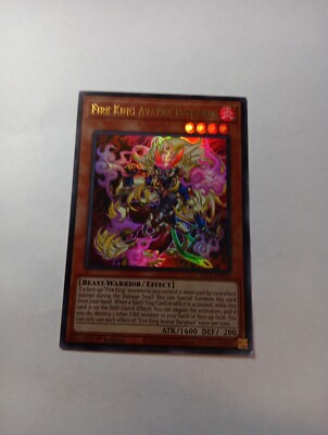 Yu-Gi-Oh! TCG Fire King Avatar Rangbali Structure Deck: the Crimson King...-image