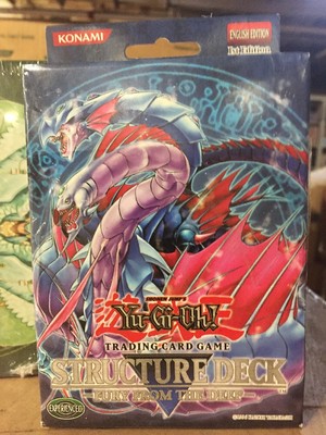 Yu-Gi-Oh! Fury From The Deep STRUCTURE Deck For Trading Card Game TCG CCG-image