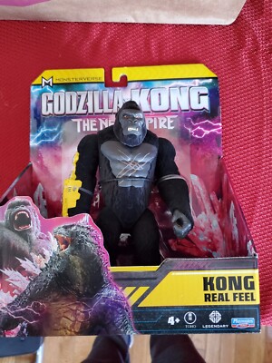 Godzilla X Kong The New Empire Godzilla Real Feel Action Figure New In Hand-image