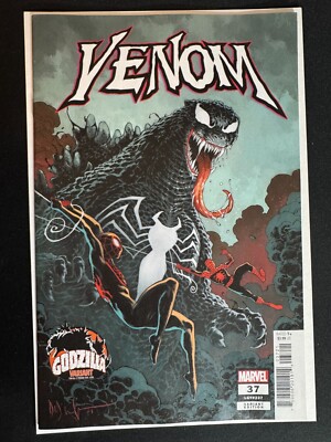 VENOM #37 Dave Wachter Godzilla Variant Marvel Comics Toho 2024 NM-image