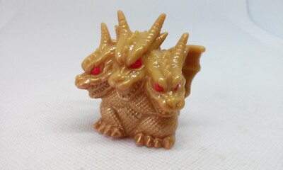 Vtg SD King Ghidorah Heisei (1964) Figure Godzilla Encyclopedia Set Bandai 2000-image