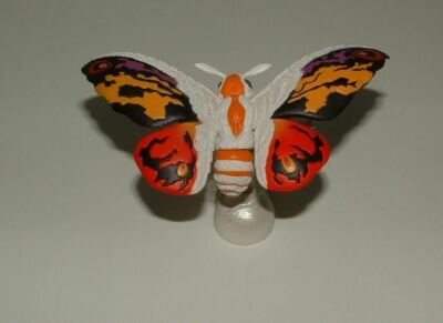 BANDAI Gashapon HG 2001 / 2002 MOTHRA Mini Figure Godzilla Series 8-image