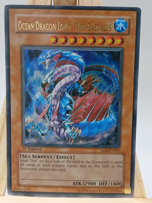 Ocean Dragon Lord - Neo-Daedalus SD4-EN001 Structure Deck: Fury from the Deep...-image