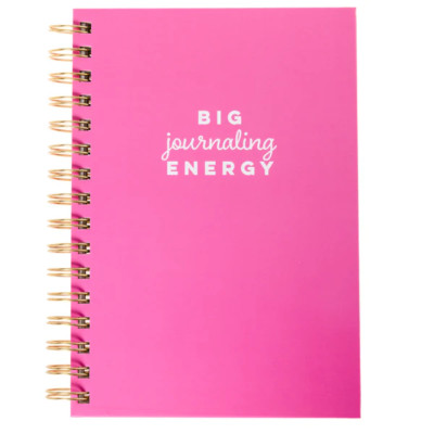 Graphique Big Energy 6 x 8 Spiral Hard Cover Journal w-image