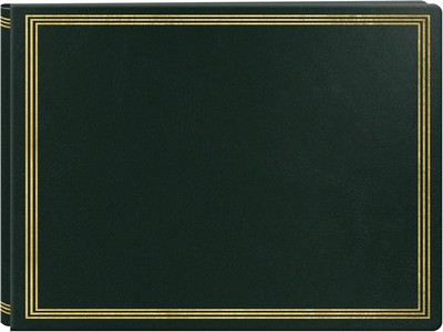 Pioneer Photo Albums Jumbo Magnetic Page X-Pando Hunter Green, Green -image