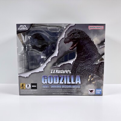 Bandai SH MonsterArts Godzilla 1991 Shinkuku Battle Decisive Battle  NEW Sealed-image