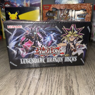 Yugioh Legendary DRAGON Decks Box Set Brand New Factory Sealed!-image