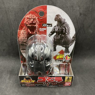 NEW MOC! 2014 Bandai Godzilla Egg Godzilla Figure Legendary Monster Sealed. Rare-image