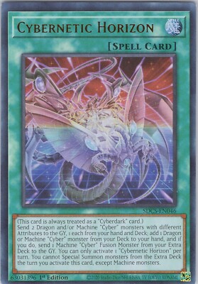 Cybernetic Horizon NM (#2) SDSC 1st Structure Deck: Cyber Strike Yugioh-image