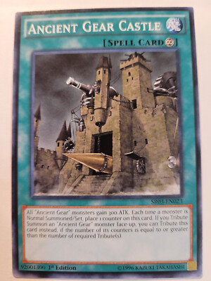 Ancient Gear Castle - SR03-EN023 - Common - 1st Edition NM Yugioh-image
