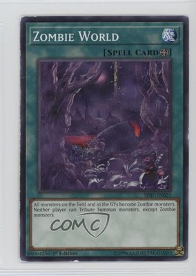 2018 Yu-Gi-Oh! Horde Structure Deck 1st Edition Zombie World #SR07-EN025 1w9-image