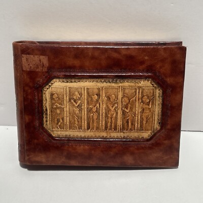 Rare Italian Embossed Leather Journal-image