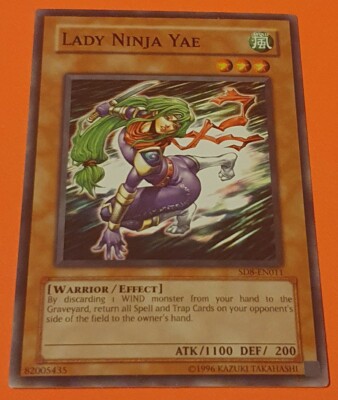 Lady Ninja Yae - Common - Lord Of The Storm Structure Deck - YGO-image