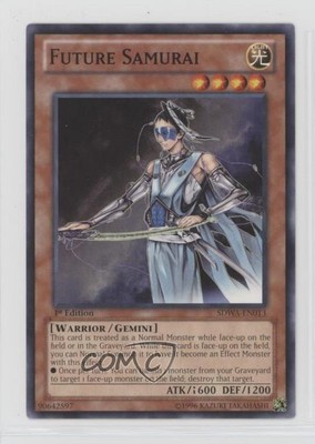 Future Samurai 1st Ed. YuGiOh Warlords Structure Deck #SDWA-EN013 0ie5-image