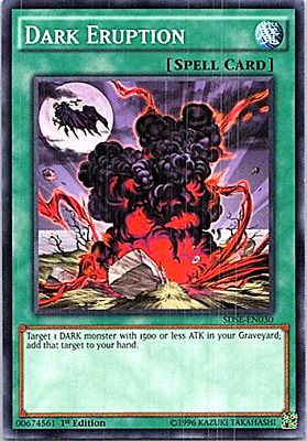 Dark Eruption SDSE-EN030 Yu-Gi-Oh! Light Play 1st Edition-image