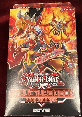 Yu-Gi-Oh! Soulburner Structure Deck - 1st Ed Factory Sealed (See  Description)-image