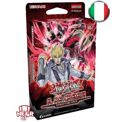 Yu Gi Oh The Crimson King Structure Deck Sealed Yugioh ITA-image