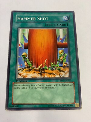 Hammer Shot SD7-EN022 Structure Deck: Invincible Fortress-1st Edition 1st-image