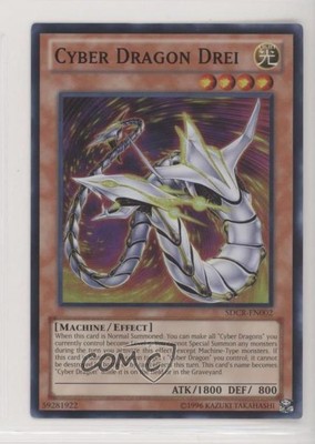 Cyber Dragon Drei Unlimited YuGiOh Revolution Structure Deck #SDCR-EN002 1s3-image