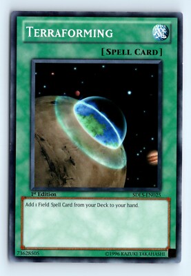 Yu-Gi-Uh Terraforming #SDLS-EN025 Structure Deck: Lost Sanctuary tcg LP-image