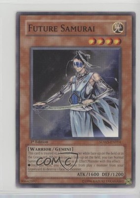 2009 Yu-Gi-Oh! Warriors' Strike Structure Deck 1st Edition Future Samurai 0b5-image