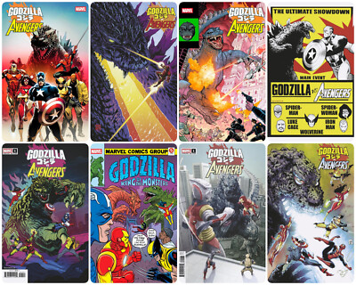 GODZILLA VS AVENGERS #1 **COVER SELECT** OPEN & [1:25] PRE-SALE 06/18/2025-image