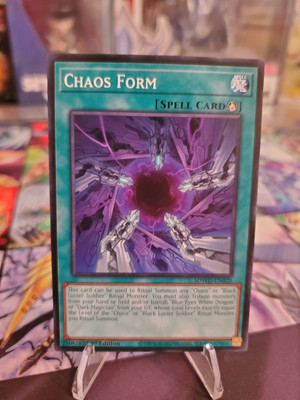 Chaos Form SDWD-EN020 Structure Deck: Blue-Eyes White Destiny 1st Edition Yugioh-image