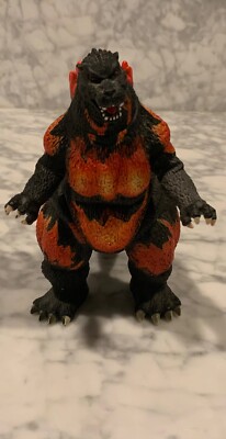 2002 Bandai Creation Burning Godzilla 6.5 Action Figure -image