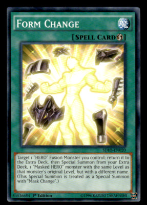 Form Change SDHS-EN020 Structure Deck: HERO Strike 1st Edition-image