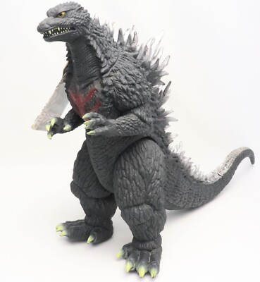 Godzilla 2004 Soft Vinyl figure BANDAI Movie Monster Series size 8.6inch sofubi-image