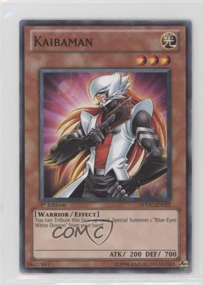 2012 Yu-Gi-Oh! Dragons Collide Structure Deck 1st Edition Kaibaman 0b3-image