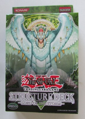 YUGIOH 2006 STRUCTURE DECK LORD OF THE STORM ENGLISH 1ST ED MINT SEALED-image