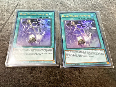 Dark World Puppetry SR13-EN025 Structure Deck: Dark World 1st Edition! 2x!-image