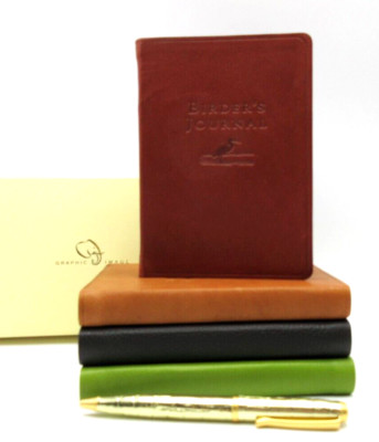 Birder's Journal Leather Softcover 6