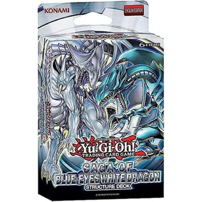 YuGiOh Saga Of Blue-Eyes White Dragon Unlimited Edition Structure Deck-image