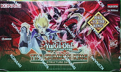 Yu-Gi-Oh ​The Crimson King  Structure Deck Display Sealed-image