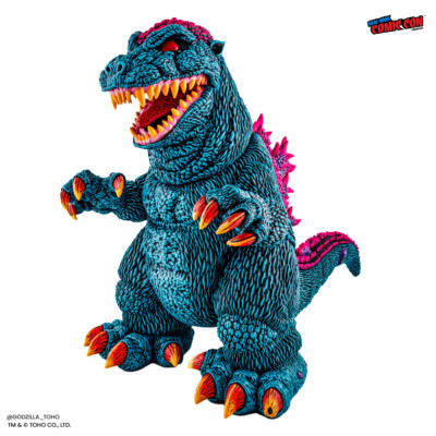 2024 NYCC MONDO GODZILLA DESIGNER JAMES GROMAN VINYL PSYCHEDELIC FIGURE-image