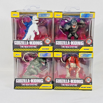 Godzilla X Kong • The New Empire • Metal Figs 2.5” • BRAND NEW • Lot Of 4-image