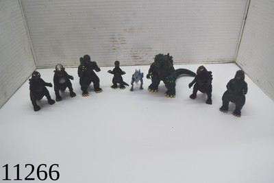 LOT OF 8 GODZILLA ACTION FIGURES FIGURINES ZILLA SHOEI HEISEI 1998-image