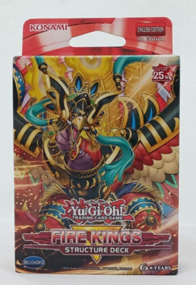 Yugioh Fire King Revamped Structure Deck Sealed 1st Edition-image