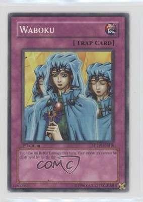 2008 Yu-Gi-Oh! Zombie World Structure Deck 1st Edition Waboku #SDZW-EN036 12kb-image