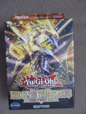YuGiOh Rise of the True Dragons Structure Deck - SR02 - NEW/Sealed - 1st Edition-image