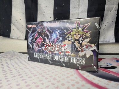 Yugioh Legendary Dragon Decks, KONAMI Factory Sealed-image