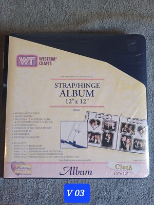 Westrim Crafts Strap Hinge Album Scrapbook Photo 12