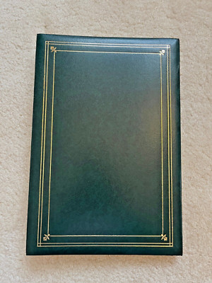 Pioneer BP-200 Photo Album - Hunter Green, slip-in pockets, bi-directional-image