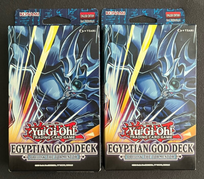 Yu-Gi-Oh! 2x Egyptian God Deck: Obelisk The Tormentor 1st Edition New & Sealed!-image